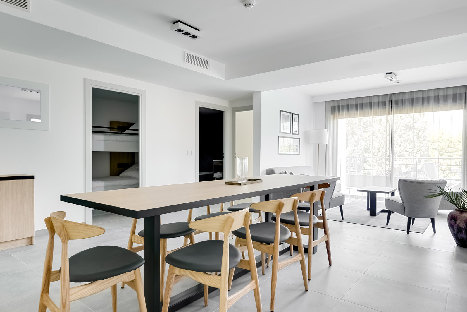 New deluxe suite for 8 people with 3 bedrooms_goedkoopstezomervakantie.nl