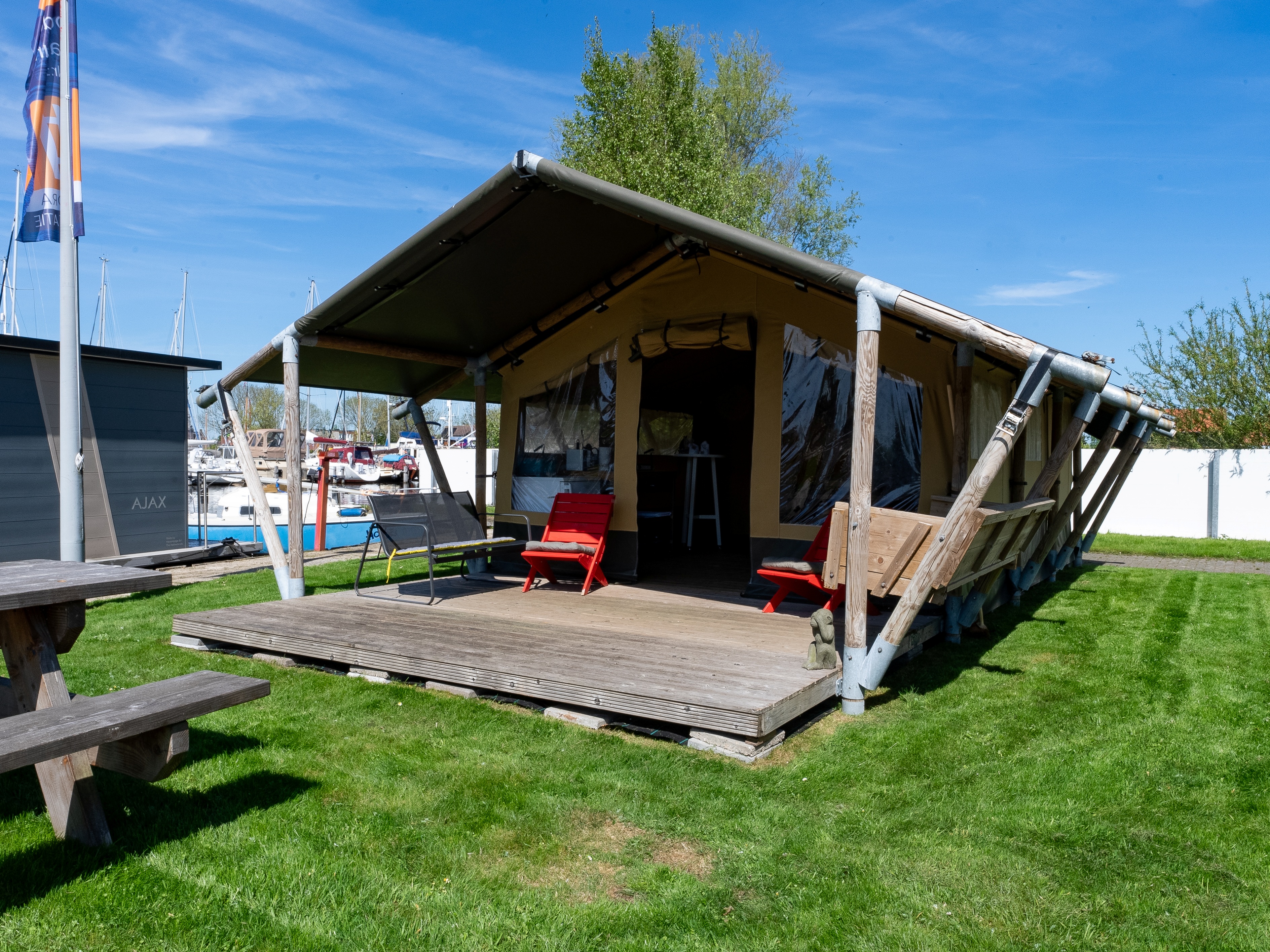 Safari tent Heeg 4 persons_goedkoopstezomervakantie.nl