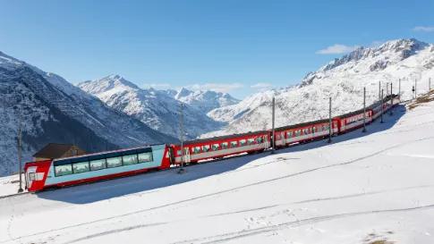Wintersfeer in Zwitserland met de Glacier Express_goedkoopstezomervakantie.nl