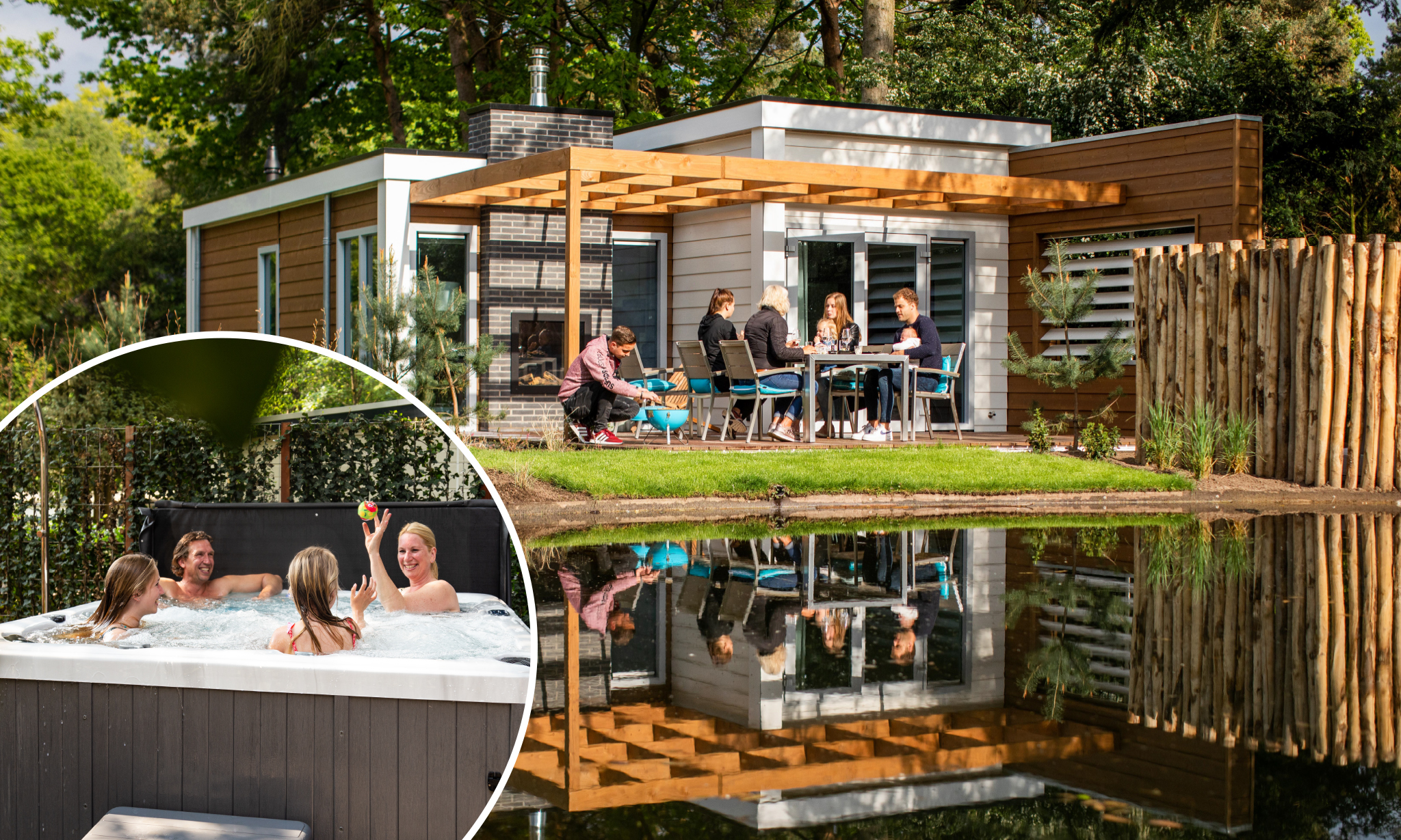 Lodge royal 6 people Wellness_goedkoopstezomervakantie.nl
